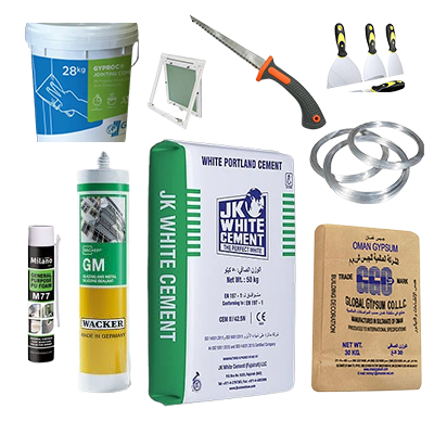 High-Quality Gypsum Accessories Supplier in Barka, Oman – Essential Construction Tools